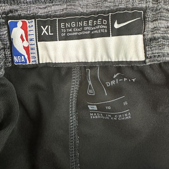 Nike Pants Gray Basketball NBA Rockets Magic DriFit‎ Engineered On-Court Mens XL - Picture 8 of 11